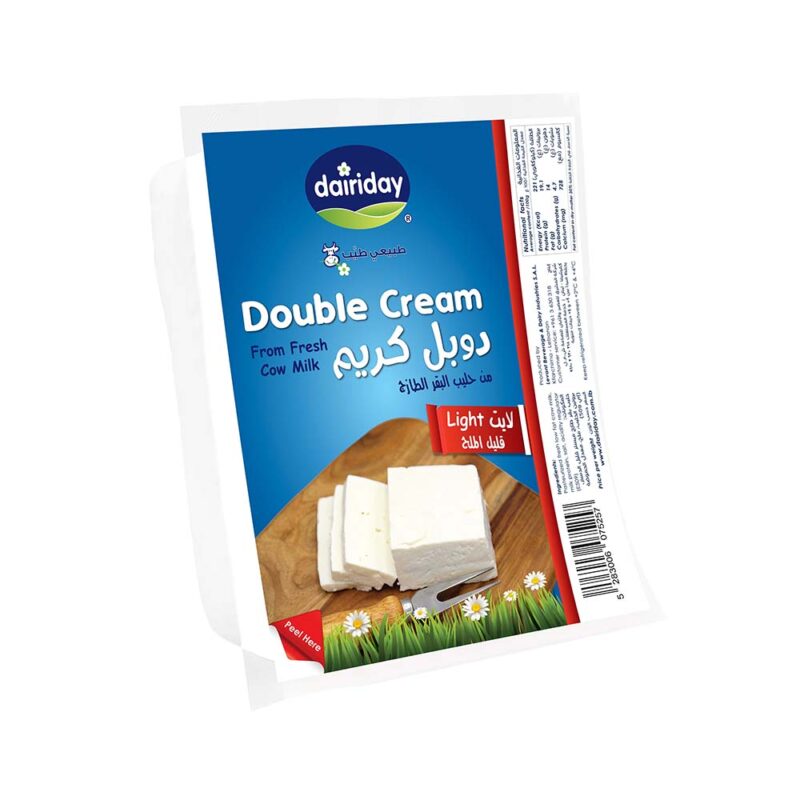 Dairiday Double Creme Light - White Cheese Dairy Lebanon