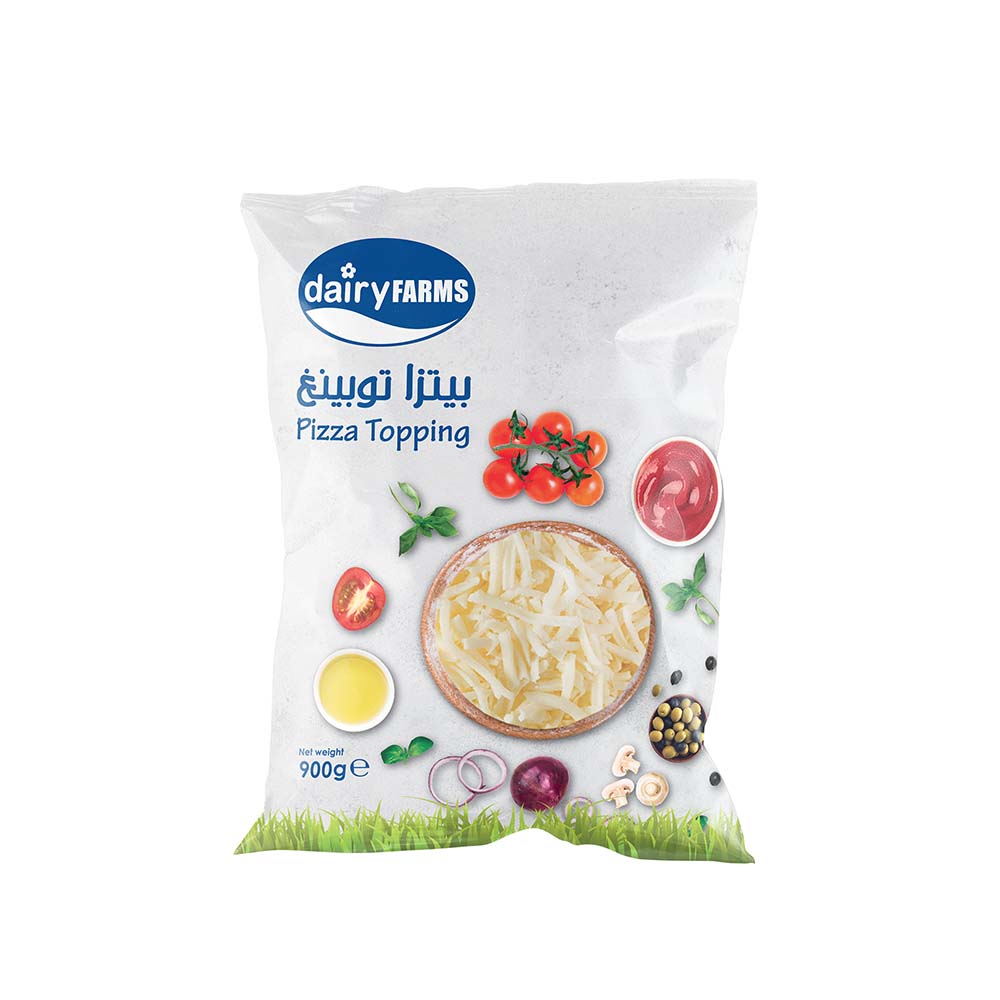 Dairy Farms Shredded Pizza Topping 900g - Cheese Dairy Lebanon