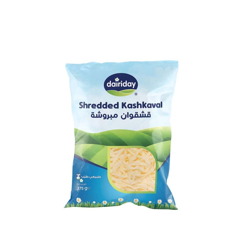 Dairiday Shredded Kashkaval 375g - Cheese Dairy Lebanon