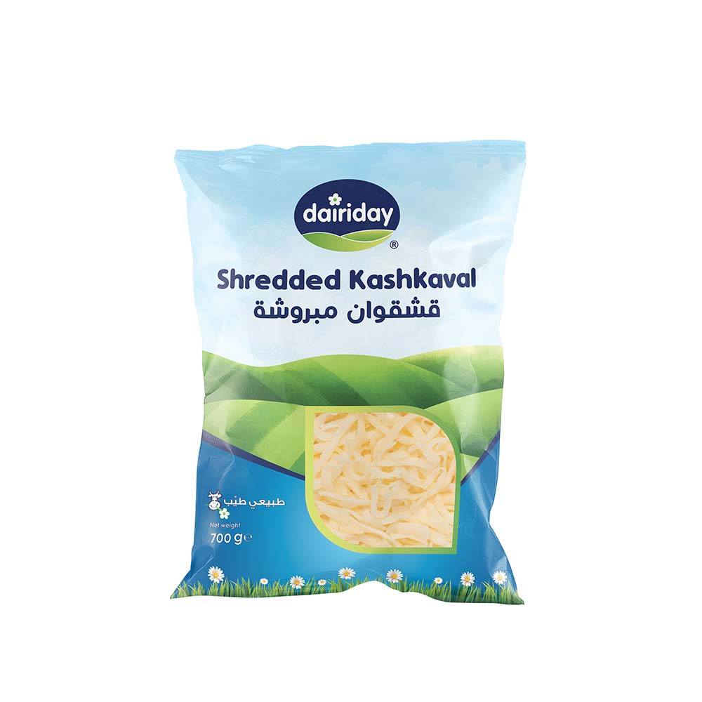 Dairiday Shredded Kashkaval 700g - Cheese Dairy Lebanon