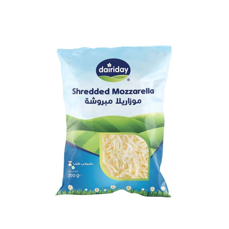 Dairiday Shredded Mozarella 700g - Cheese Dairy Lebanon