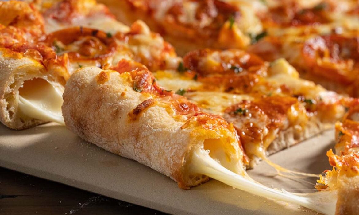 Dairiday recipe Cheese Crust Pizza