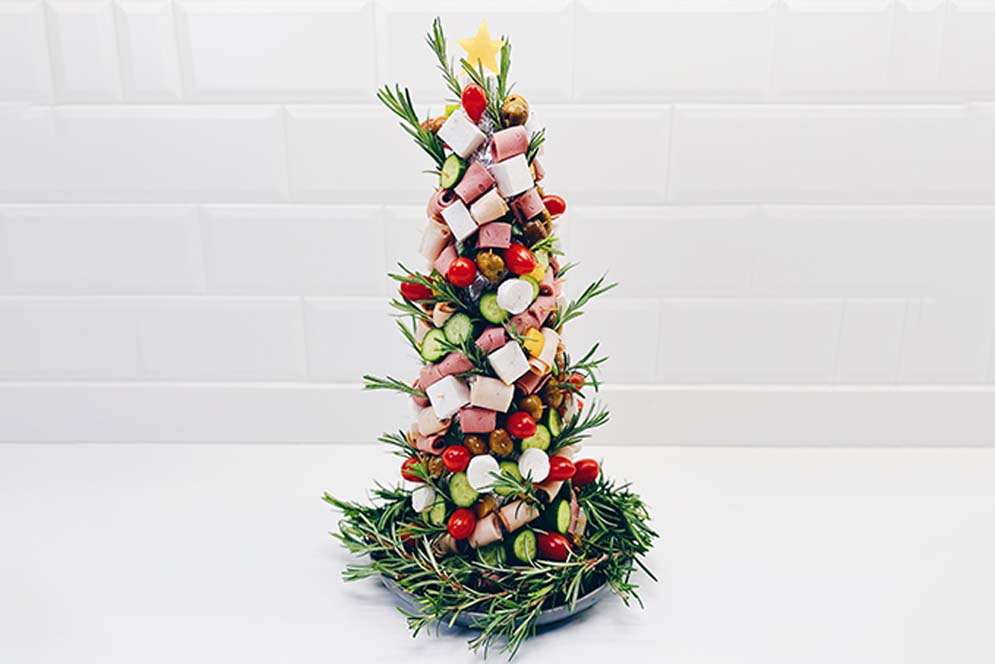 Dairiday recipe Cheeseboard Christmas Tree