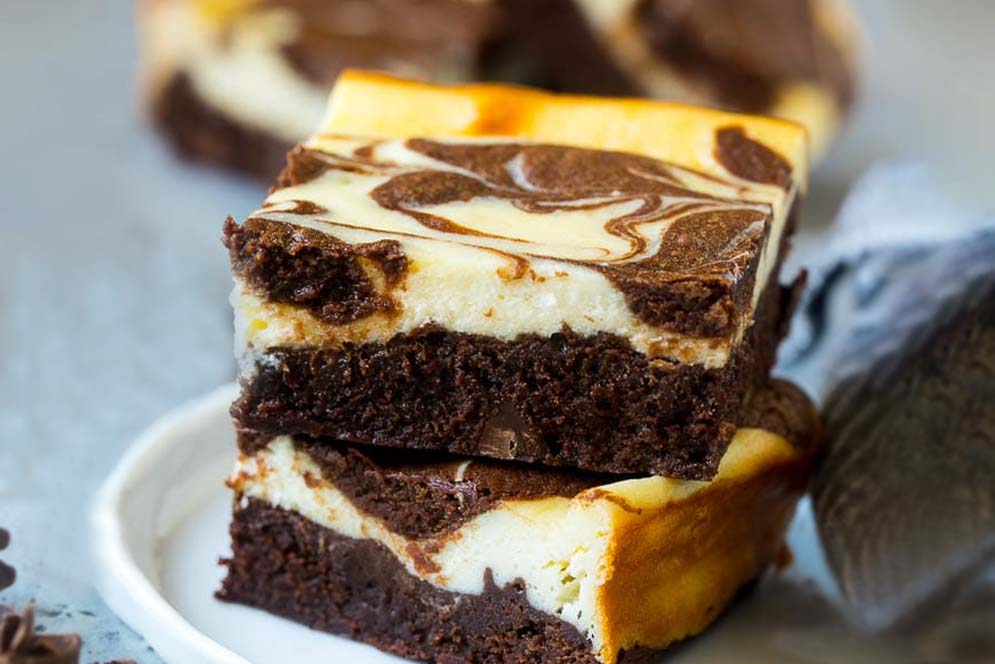 Dairiday recipe Cheesecake Brownies