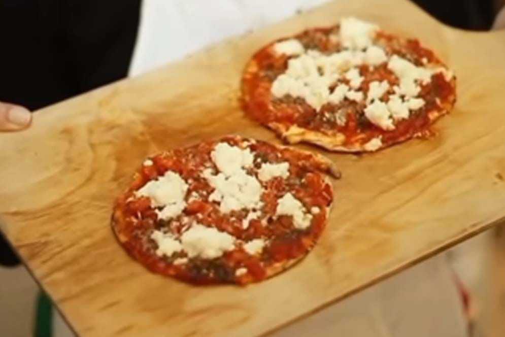 Dairiday recipe Feta Tortilla Pizza