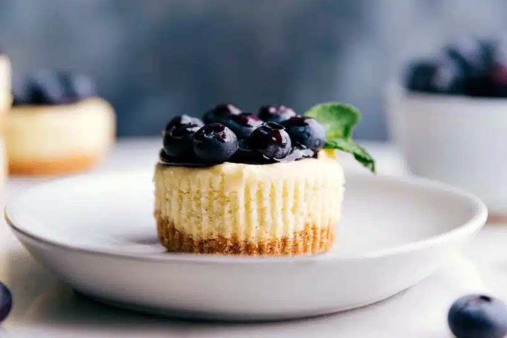 Dairiday recipe Mini Blueberry Cheesecake