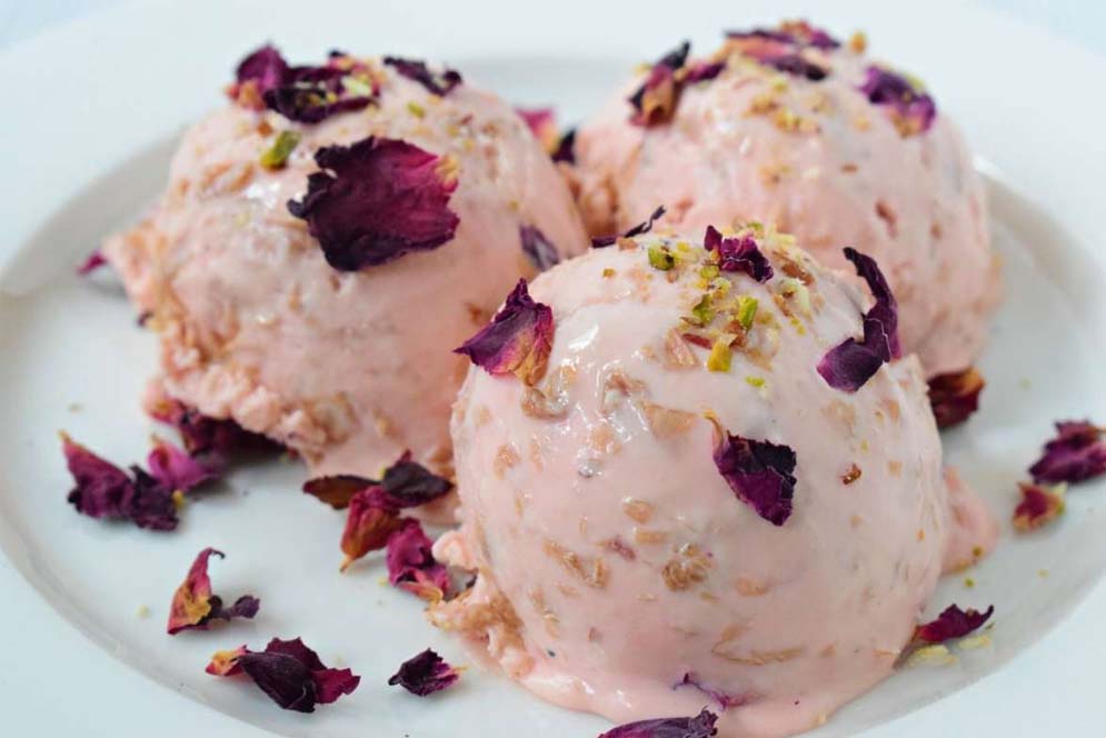 Dairiday recipe rose ice cream