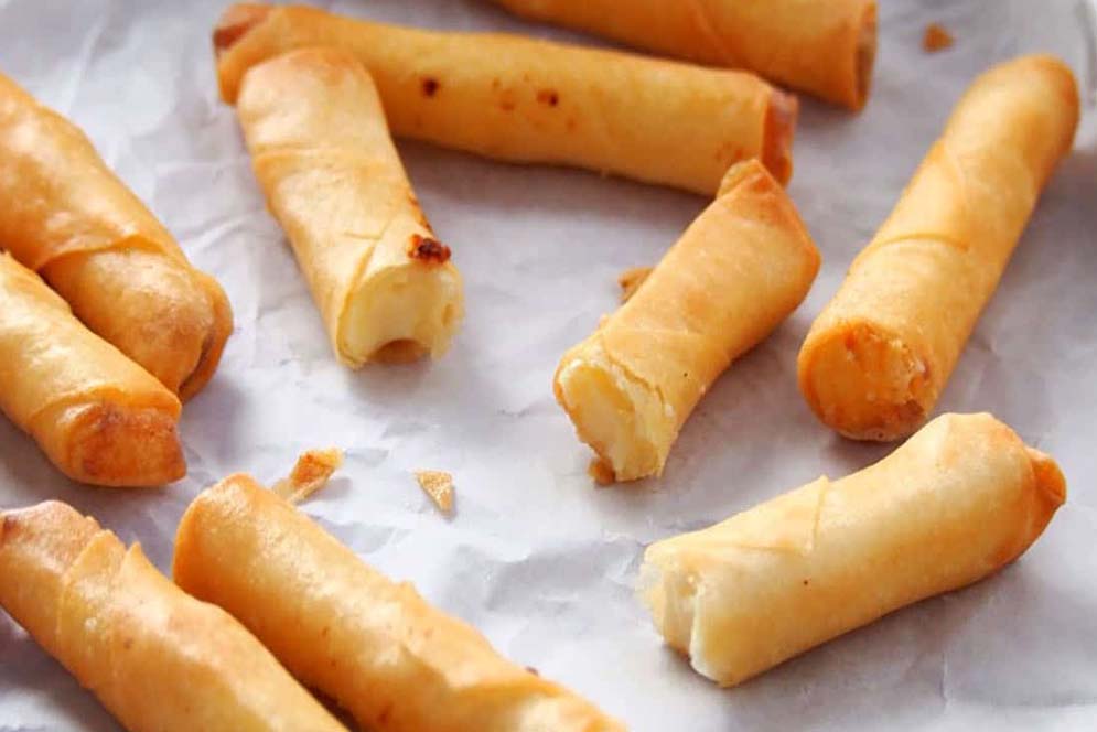 Dairiday recipe Cheese Rolls