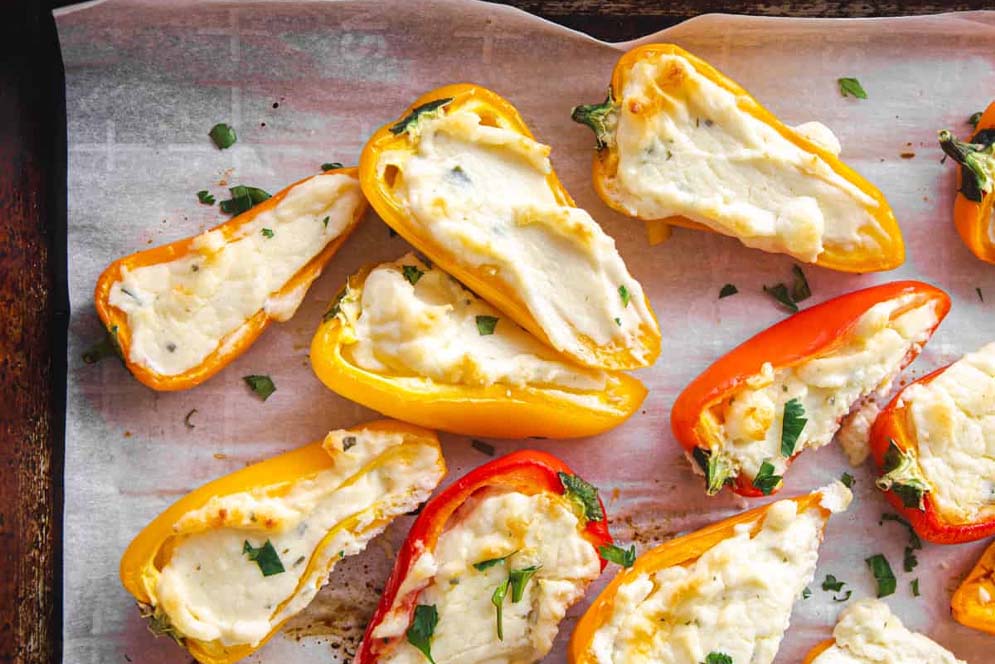 Dairiday recipe Cheese Stuffed Sweet Peppers