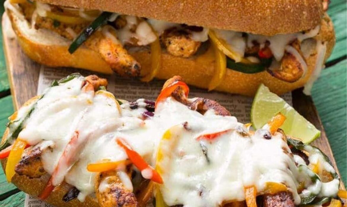 Dairiday recipe Chicken Fajita Sub