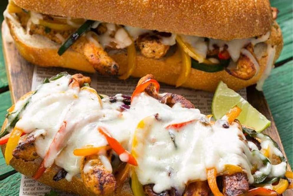 Dairiday recipe Chicken Fajita Sub