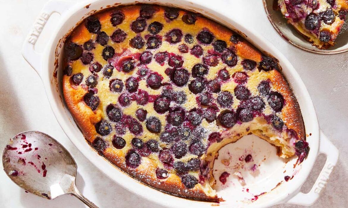 Dairiday recipe Clafoutis Berries