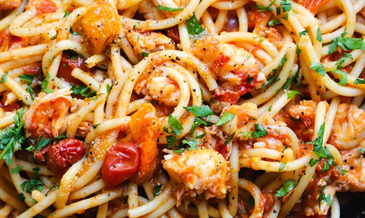 Lobster Tomato Pasta