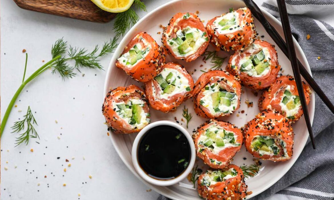 Dairiday recipe Smoked Salmon Rolls