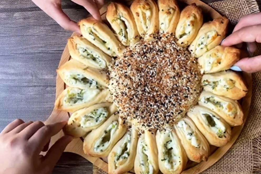 Dairiday recipe Sunflower Cheese Bread